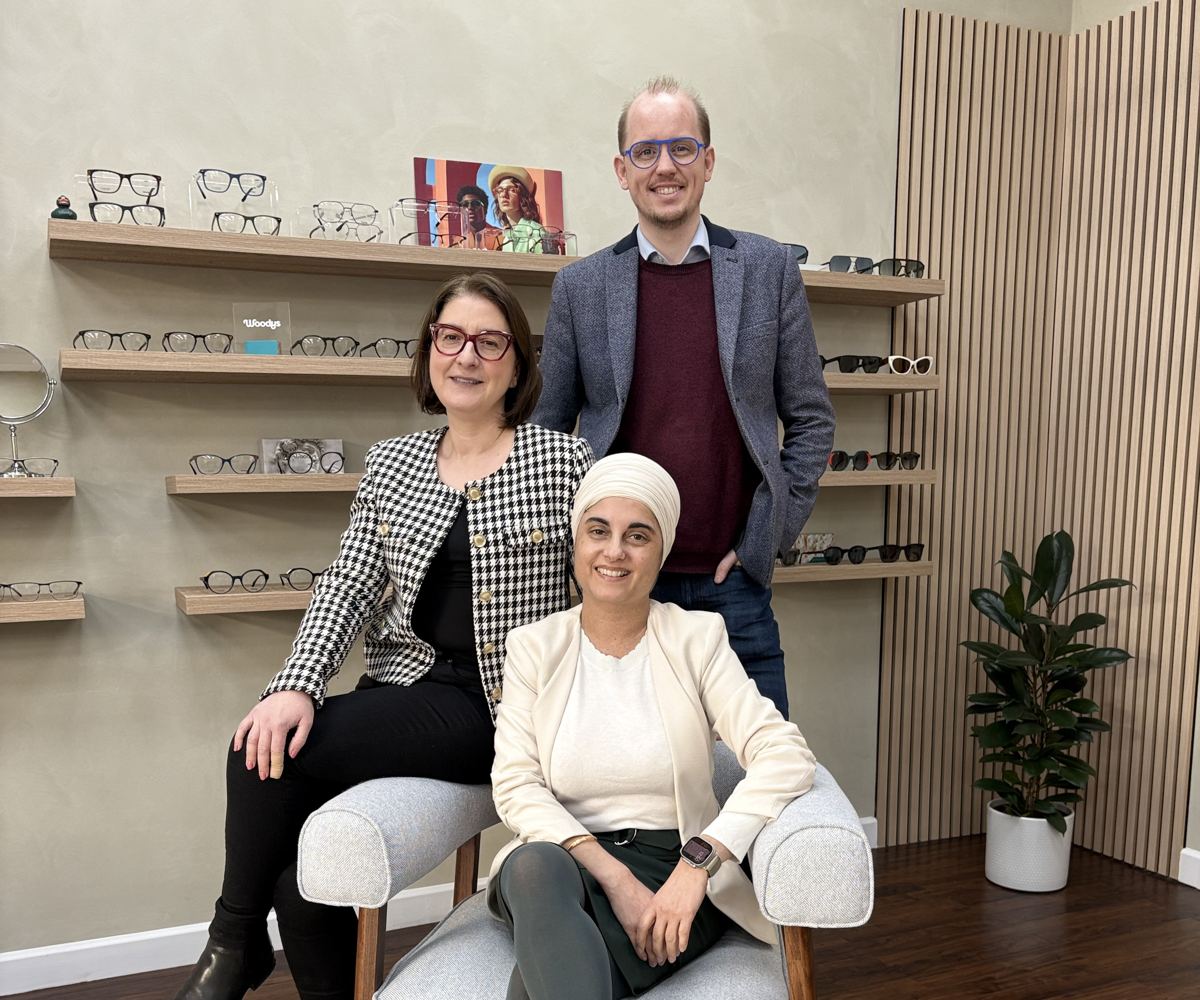 The Sukhi Eyes team in the eyewear gallery
